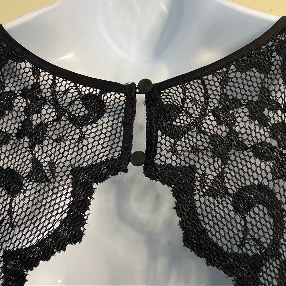 ELIZA J Lace Round Neck Cap Sleeve‎ Sheath Dress - Picture 9 of 14